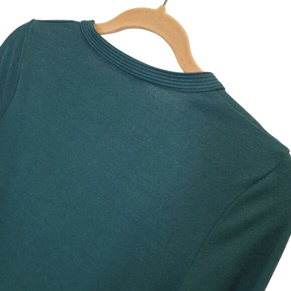 Traleubie Womens Emerald Green Snap Button Down Cardigan S - Picture 12 of 16